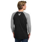 Next Level Apparel® Unisex Tri-Blend 3/4-Sleeve Raglan
