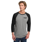 Next Level Apparel® Unisex Tri-Blend 3/4-Sleeve Raglan